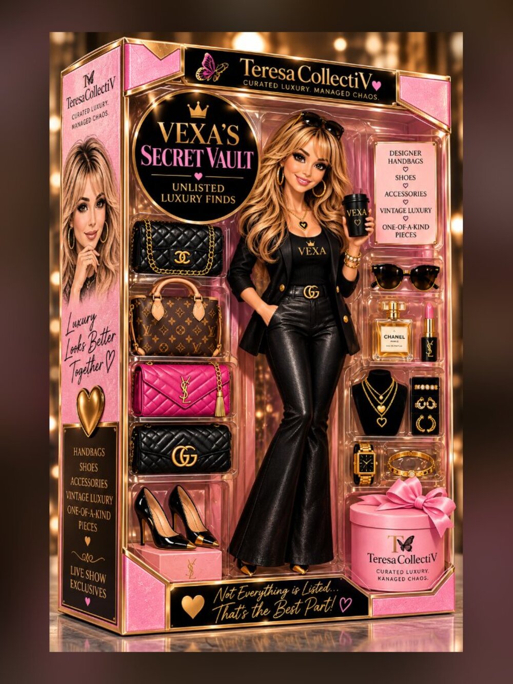 TeresaCollectiV Presents Vexa's Secret Vault | Unlisted Luxury Finds